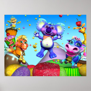 All The Little Raindrops 24x18 Poster