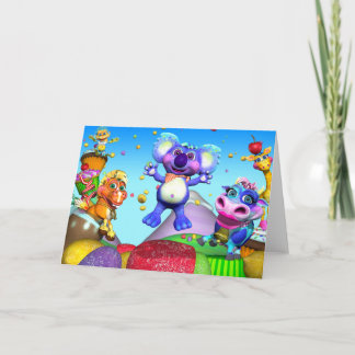 All The Little Raindrops Note Card