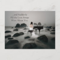 All The Love Songs Were About You Romantic Quote