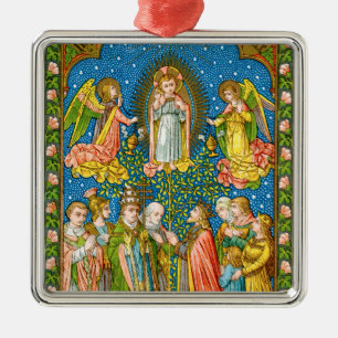 All the Saints Adore Thee (VVP OO2) Metal Tree Decoration