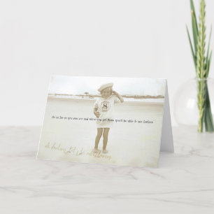 ALL THE WAY Greeting Card