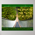 All the World is A Narrow Bridge