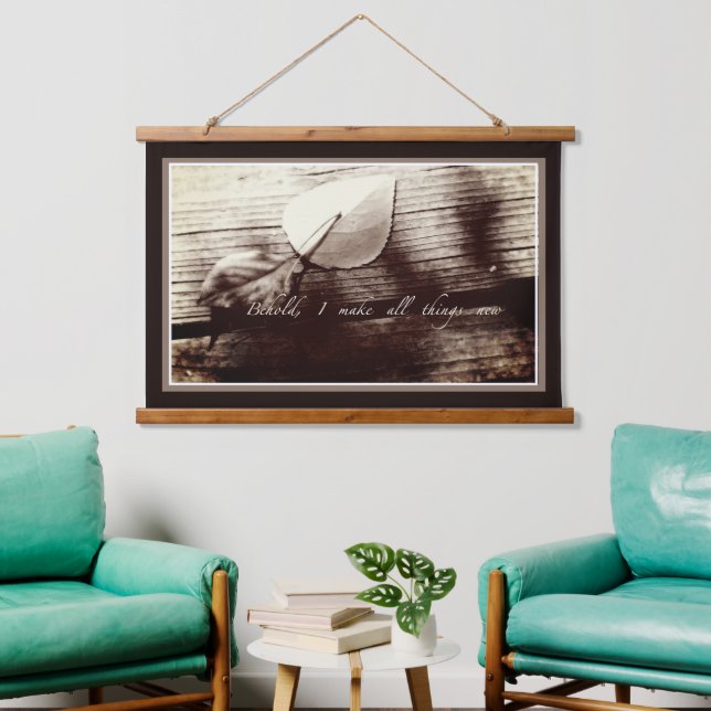 All things new  hanging tapestry (Living Room)