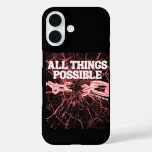All Things Possible – Matthew 19:26 iPhone 16 Case