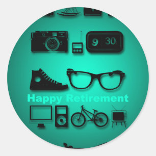 All Things you like Retirement Gifts Classic Round Sticker