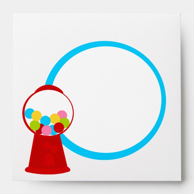 All Those Gumballs! Envelope (Front)