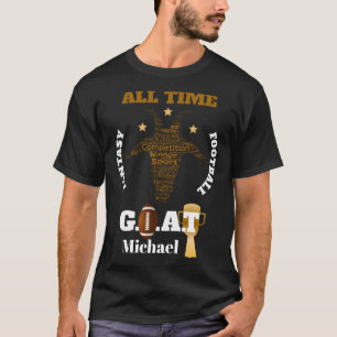 All Time Fantasy Football GOAT Tee (Personalize)