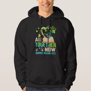All Together Now Summer Reading 2023 Library Books Hoodie