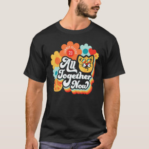 All Together Now Summer Reading 2023 Library Books T-Shirt
