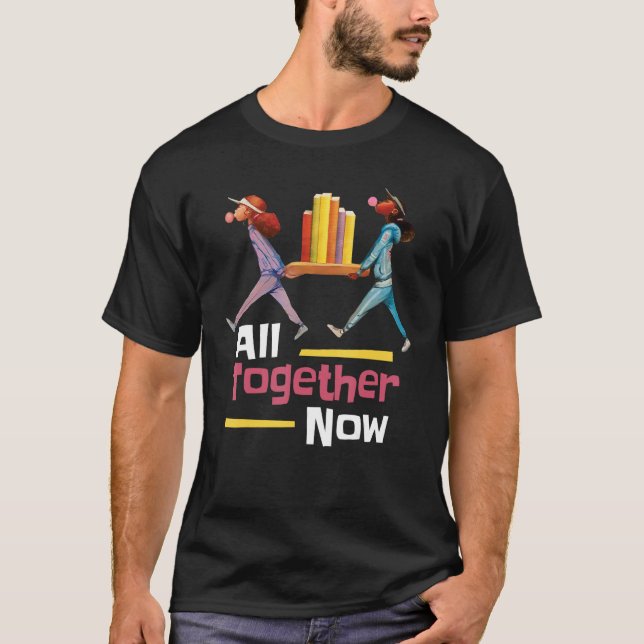 All Together Now Summer Reading Program 2023 Libra T-Shirt (Front)