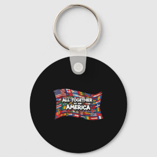 All together we are america key ring