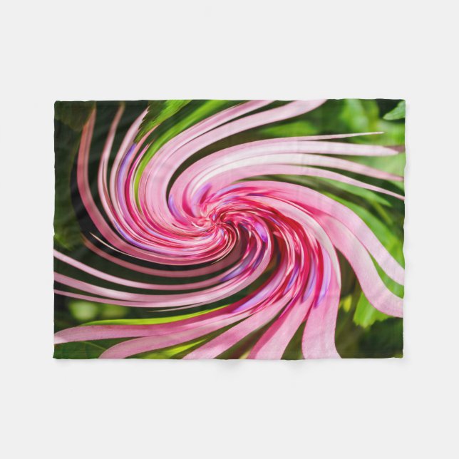 All Twisted Up Fleece Blanket (Front (Horizontal))