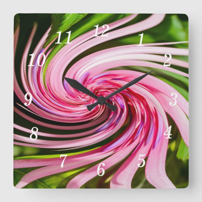 All Twisted Up Wall Clock (Front)