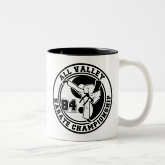 All Valley Karate Championship Two-Tone Coffee Mug