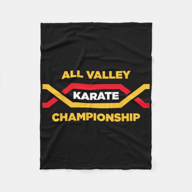 All Valley Karate Tournament December Event  Fleece Blanket (Front)