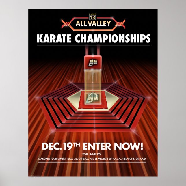 All Valley Tournament Poster (Front)