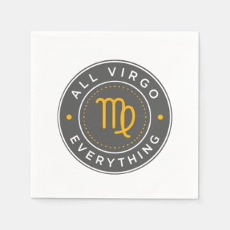 All Virgo Everything Official Logo Cocktail Napkin