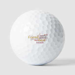 **ALL WAYS TO SAY FRIEND** GOLF BALL