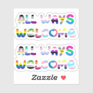 All Ways Welcome LGBTQIA+ inclusivity queer pride