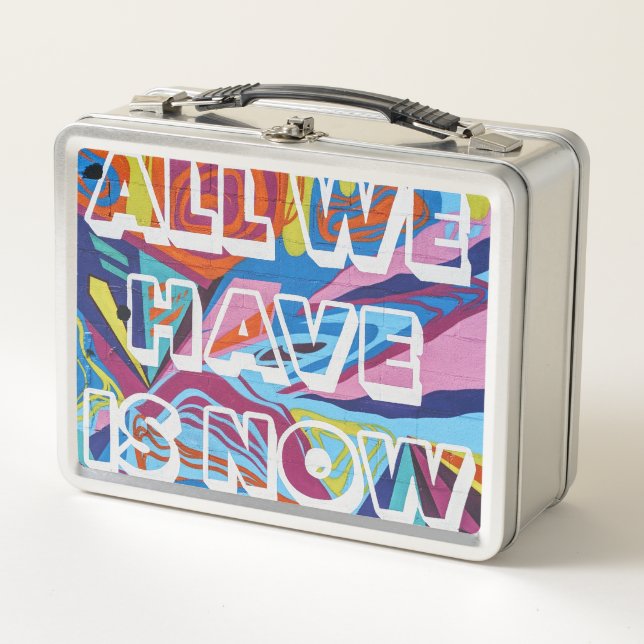 all we have is now metal lunch box (Front)