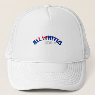 All Whites 2010 flag of New Zealand Trucker Hat