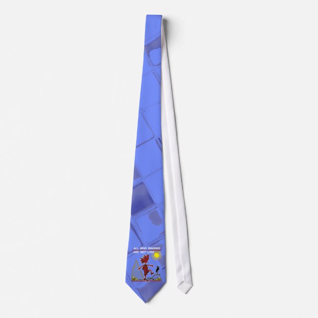 All Who Wander & Dream Tie (Front)