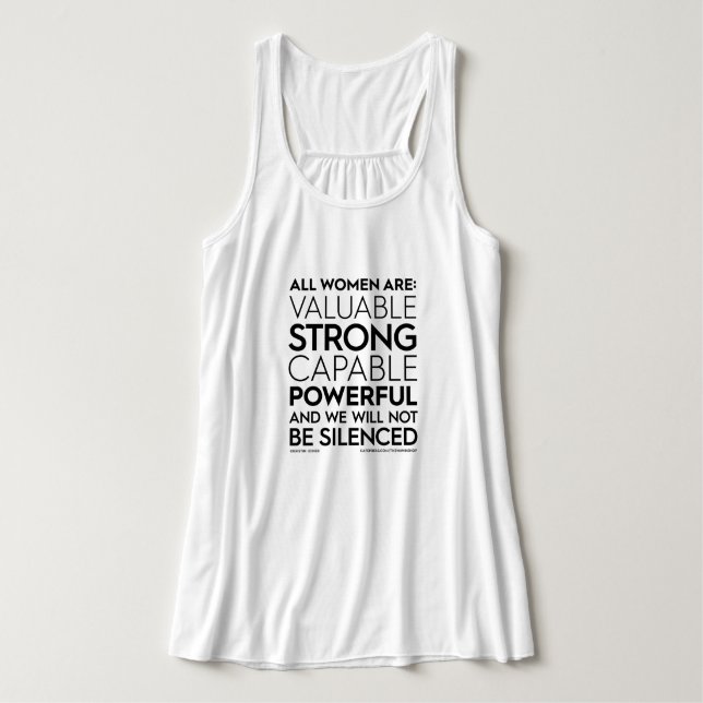 All Women Are Tank (Design Front)