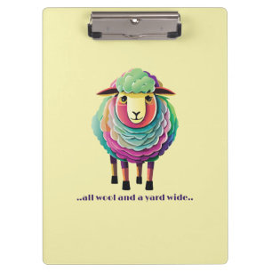 All Wool and a Yard Wide Clipboard