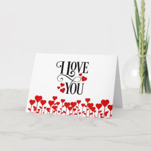 "ALL" YOU ARE TO ME ON VALENTINE'S DAY/EVERY DAY H HOLIDAY CARD