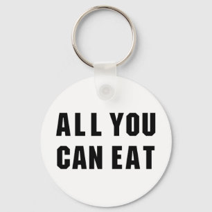 ALL YOU CAN EAT KEY RING