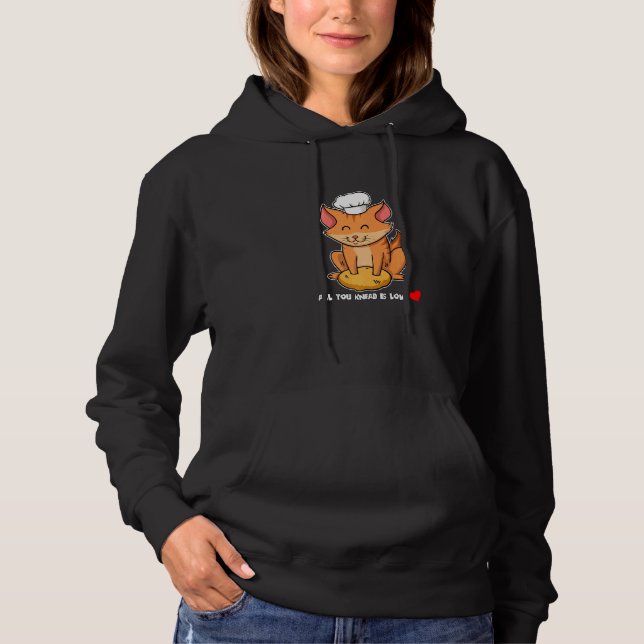 All You Need Is A Cat And Love Hoodie (Front)
