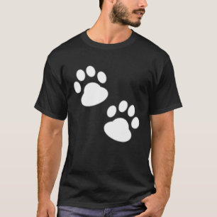 All you need is a dog and a lake with paw prints T-Shirt