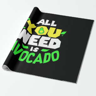 All You Need Is Avocado Wrapping Paper