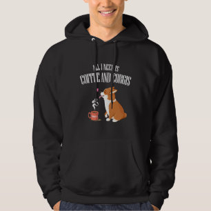 All You Need Is Corgi And Coffee Hoodie