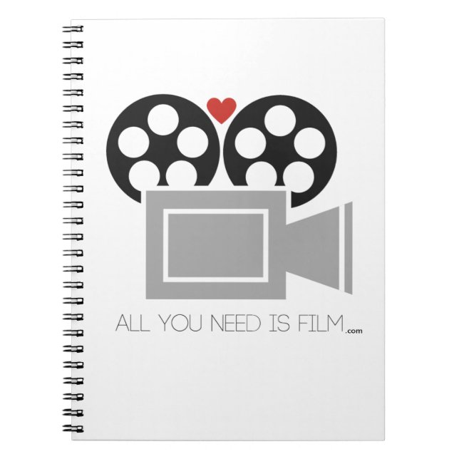 ALL YOU NEED IS FILM .COM NOTEBOOK (Front)