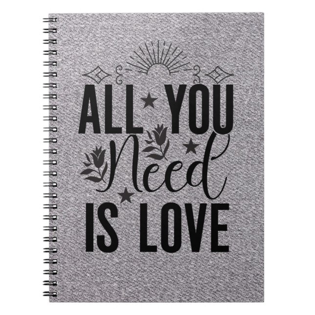 All You Need is Love-20230 Notebook (Front)