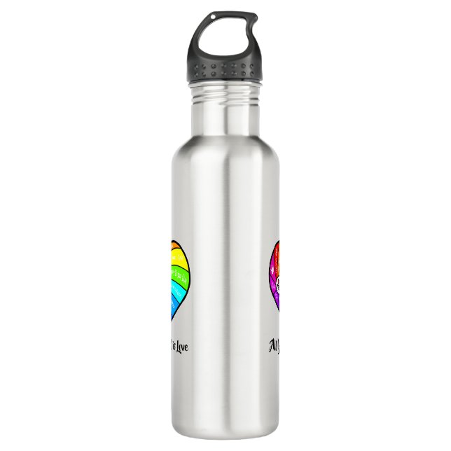 All You Need is Love 710 Ml Water Bottle (Front)