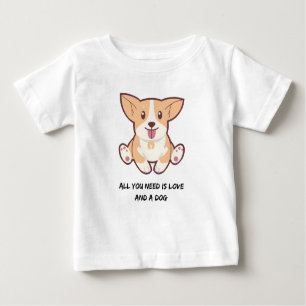 All you need is love and a dog kid's baby T-Shirt