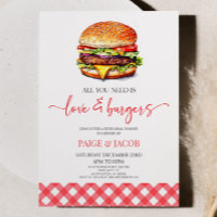 All You Need Is Love and Burgers Rehearsal Dinner
