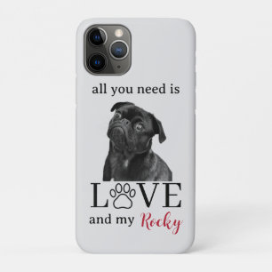 All You Need Is Love and My Dog – Custom Pet Name  Case-Mate iPhone Case