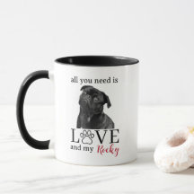 All You Need Is Love and My Dog – Custom Pet Name 