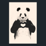 All you need is love (background option) poster<br><div class="desc">The background colour is editable.</div>