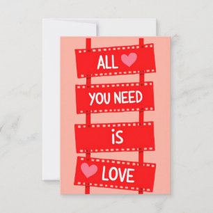 All you need is Love Card