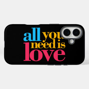 All you need is love iPhone 16 case