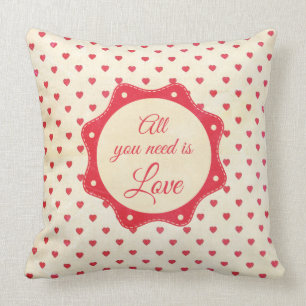 All you need is love cushion