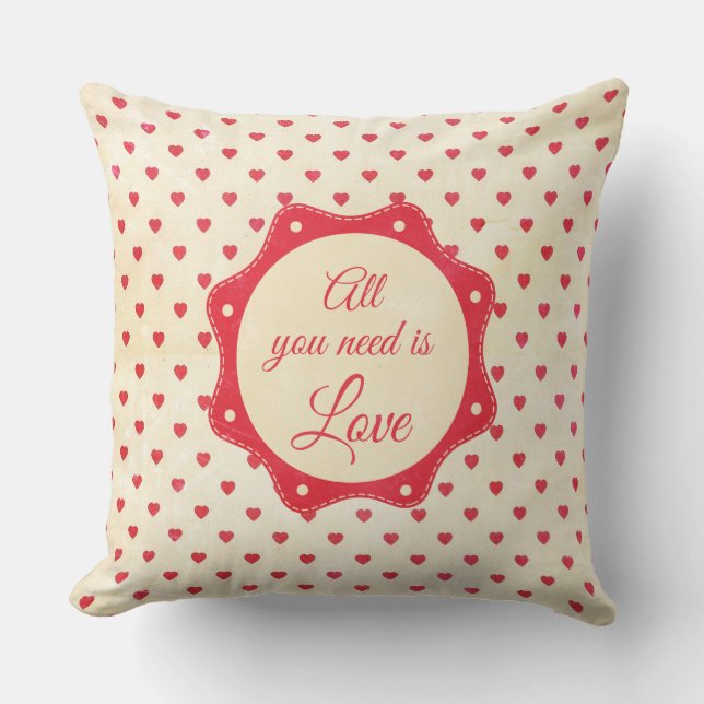 All you need is love cushion (Front)