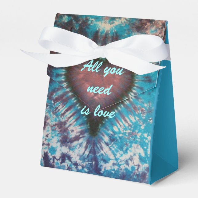 All You Need Is Love Favour Box (Front Side)