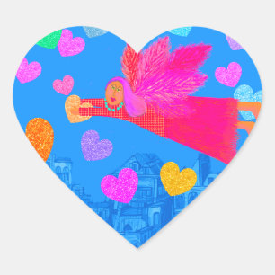 All You Need Is Love Heart Sticker