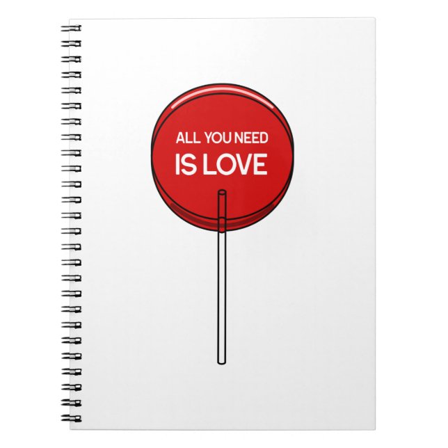 All You Need Is Love Notebook (Front)