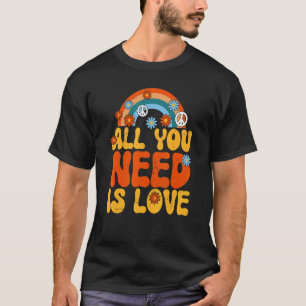 All You Need Is Love Peace Sign T-Shirt